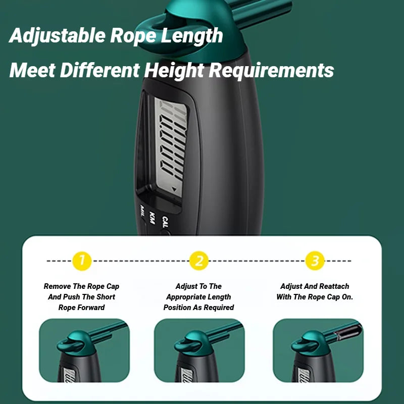 Counting Jump Rope Exercise Adjustable Home Training Equipment