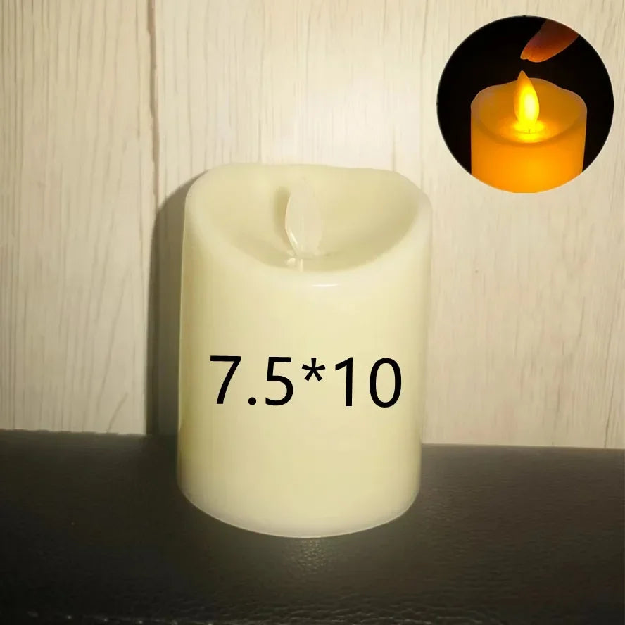 Flameless Flickering LED Candles