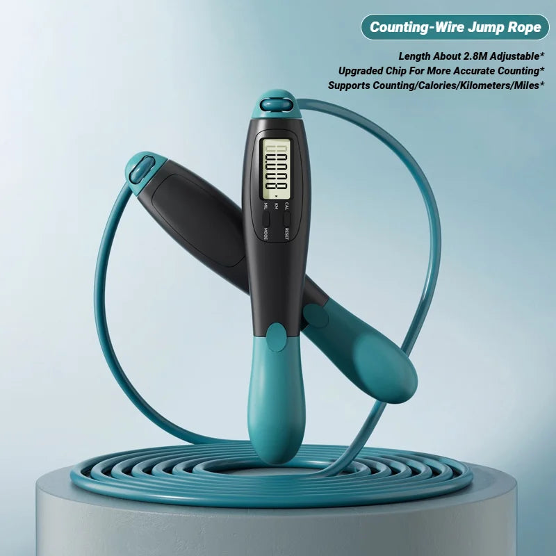 Counting Jump Rope Exercise Adjustable Home Training Equipment
