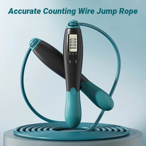Counting Jump Rope Exercise Adjustable Home Training Equipment