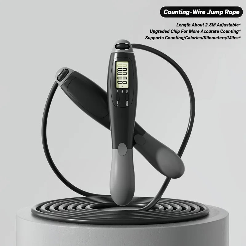 Counting Jump Rope Exercise Adjustable Home Training Equipment