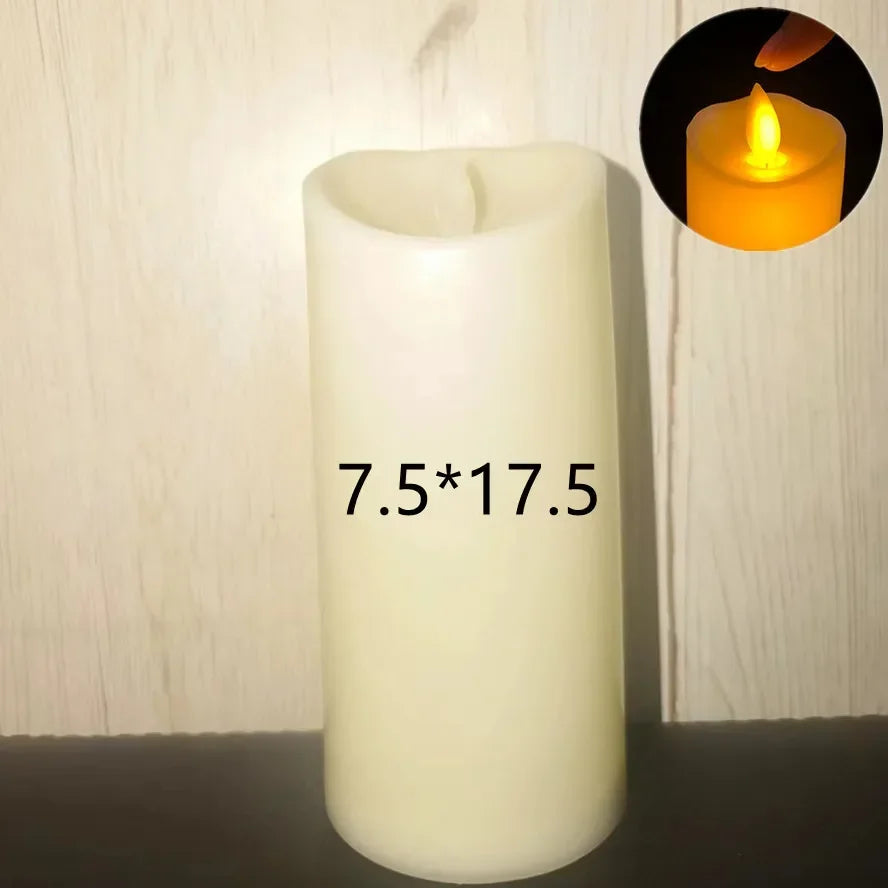 Flameless Flickering LED Candles