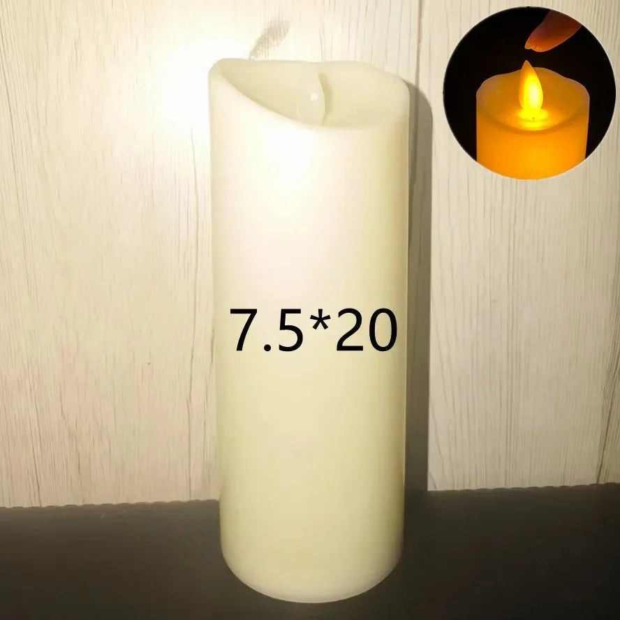 Flameless Flickering LED Candles