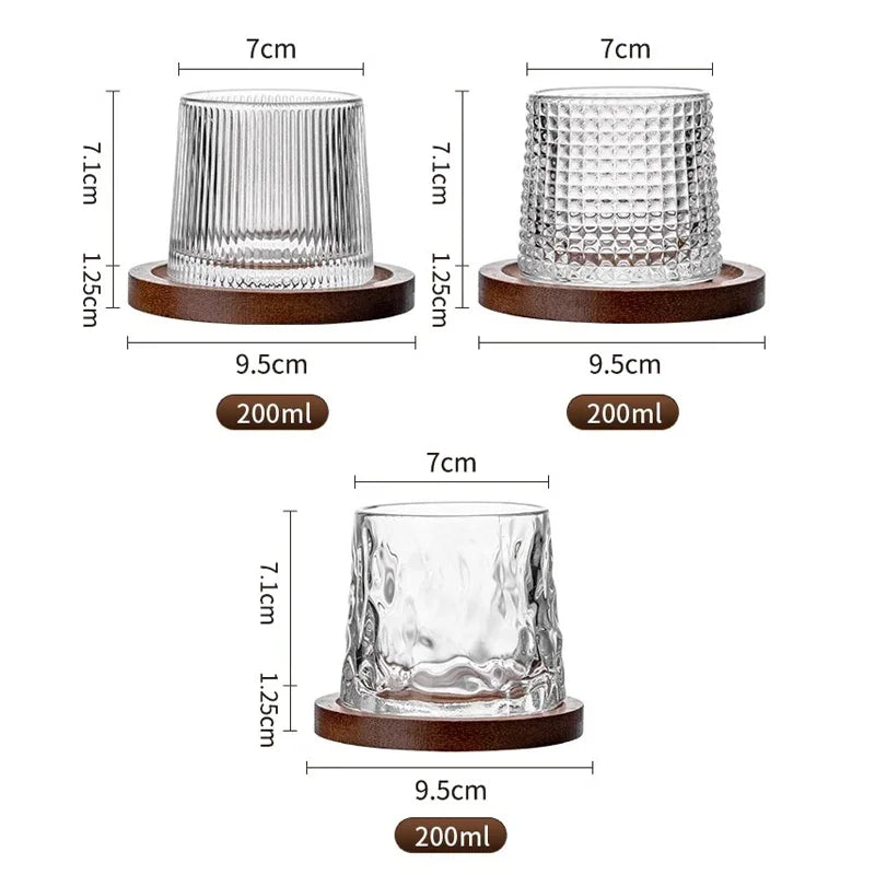 Drinking Glass Twist Tumbler