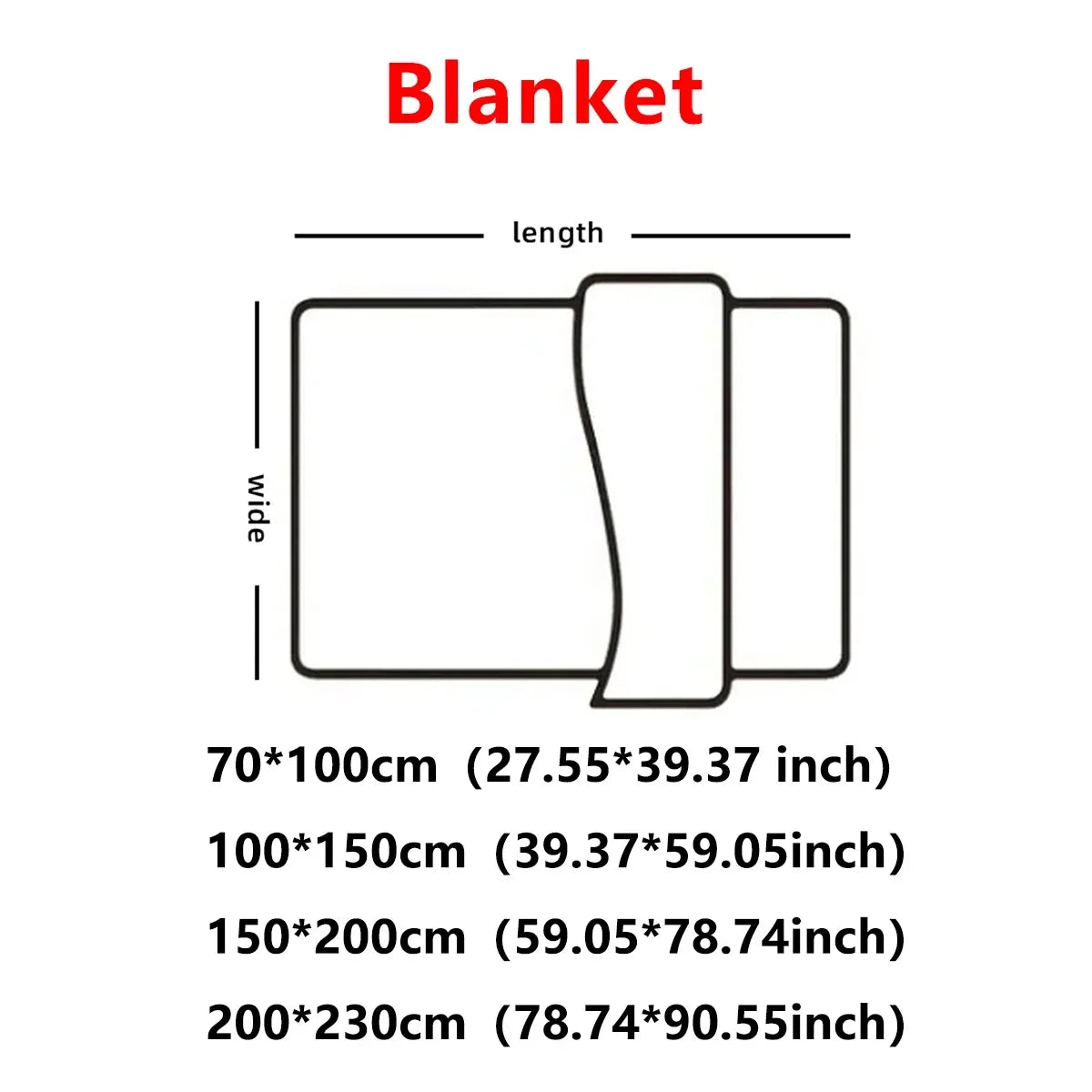Solid Wide striped Blanket